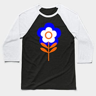 Retro Flower Baseball T-Shirt